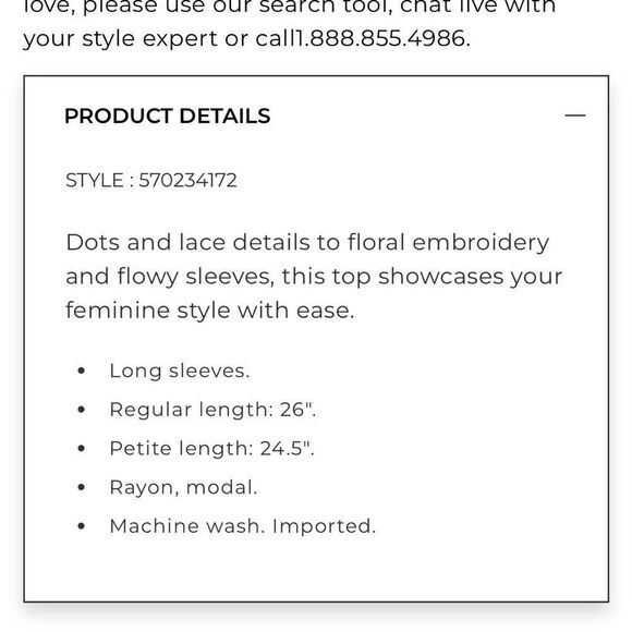 Chico’s cream Lace Swiss-Dot Top size large bohemian top with embroidered detail - Picture 8 of 8